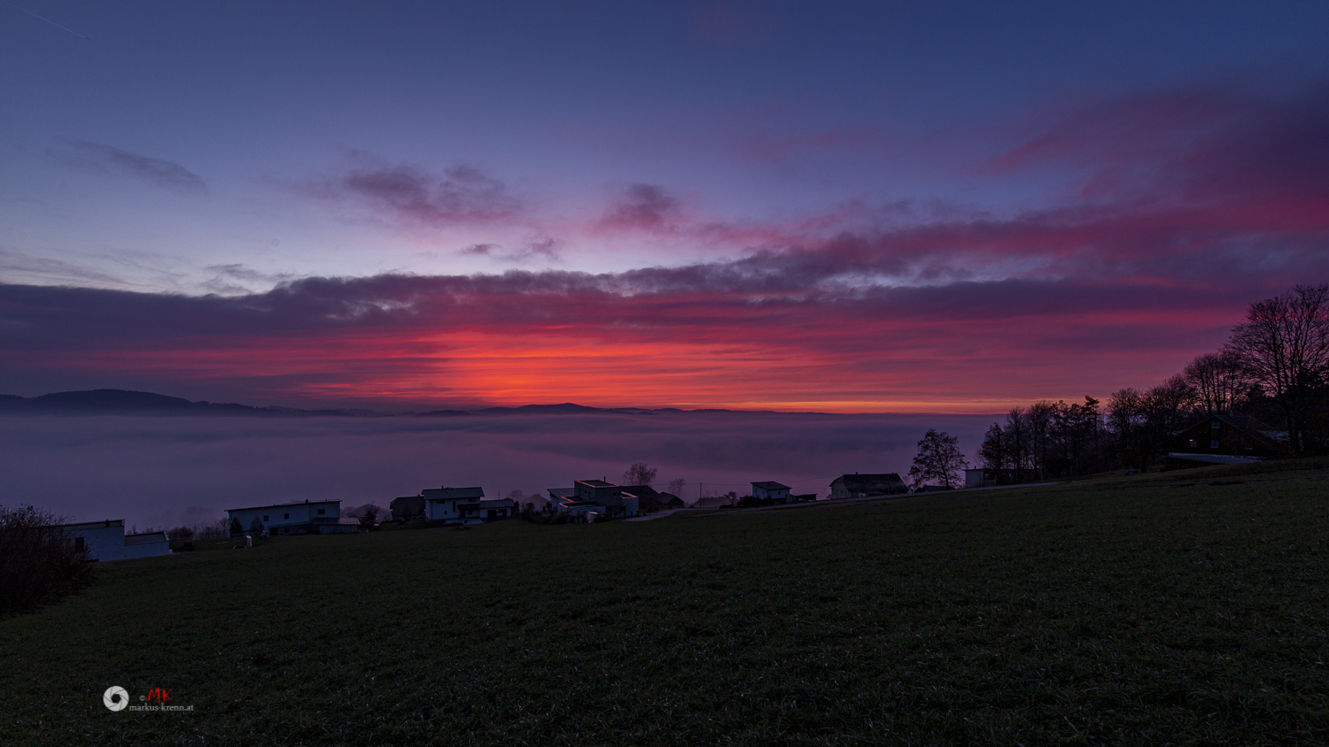 Sonnenuntergang - Ulrichsberg